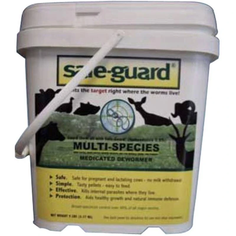 Safe-guard Multi-species Dewormer, 5-lb Bag For Cattle, Swine, And Horses