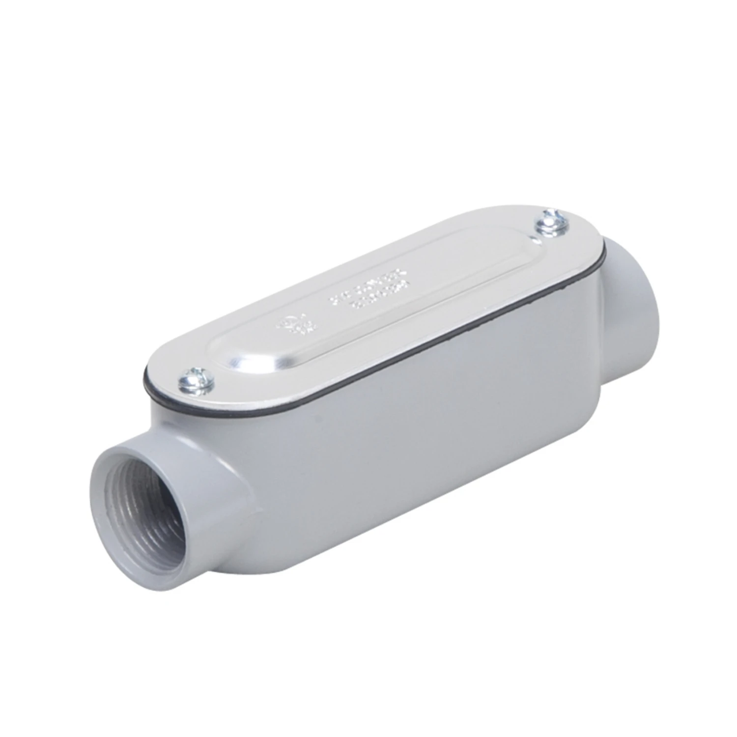 Rigid/IMC Conduit Fitting, Threaded Body, Die-Cast Aluminum, 3/4-In.