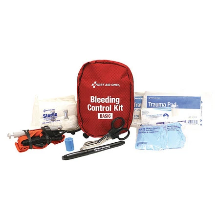 Bleeding Control Kit with Emergency Tourniquet, Gauze, and Bandages for First Aid