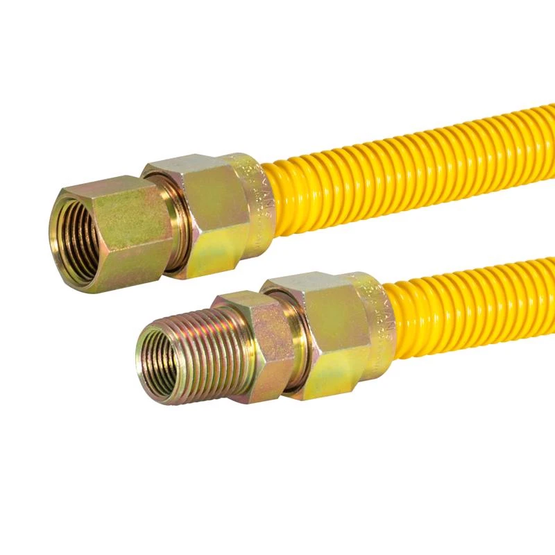 1/2 In. Fip X 1/2 In. Mip 48 In. Stainless Steel Gas Connector