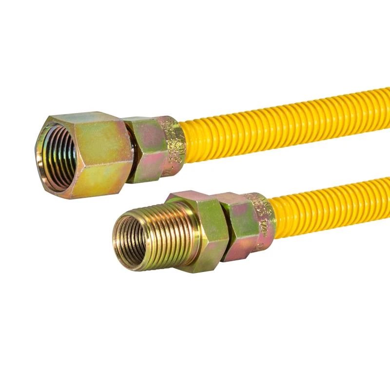 Procoat 24 In. Stainless Steel Gas Connector With Epoxy Coating