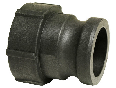 Polypropylene Cam and Groove Coupling Part A, 2 Inch Diameter