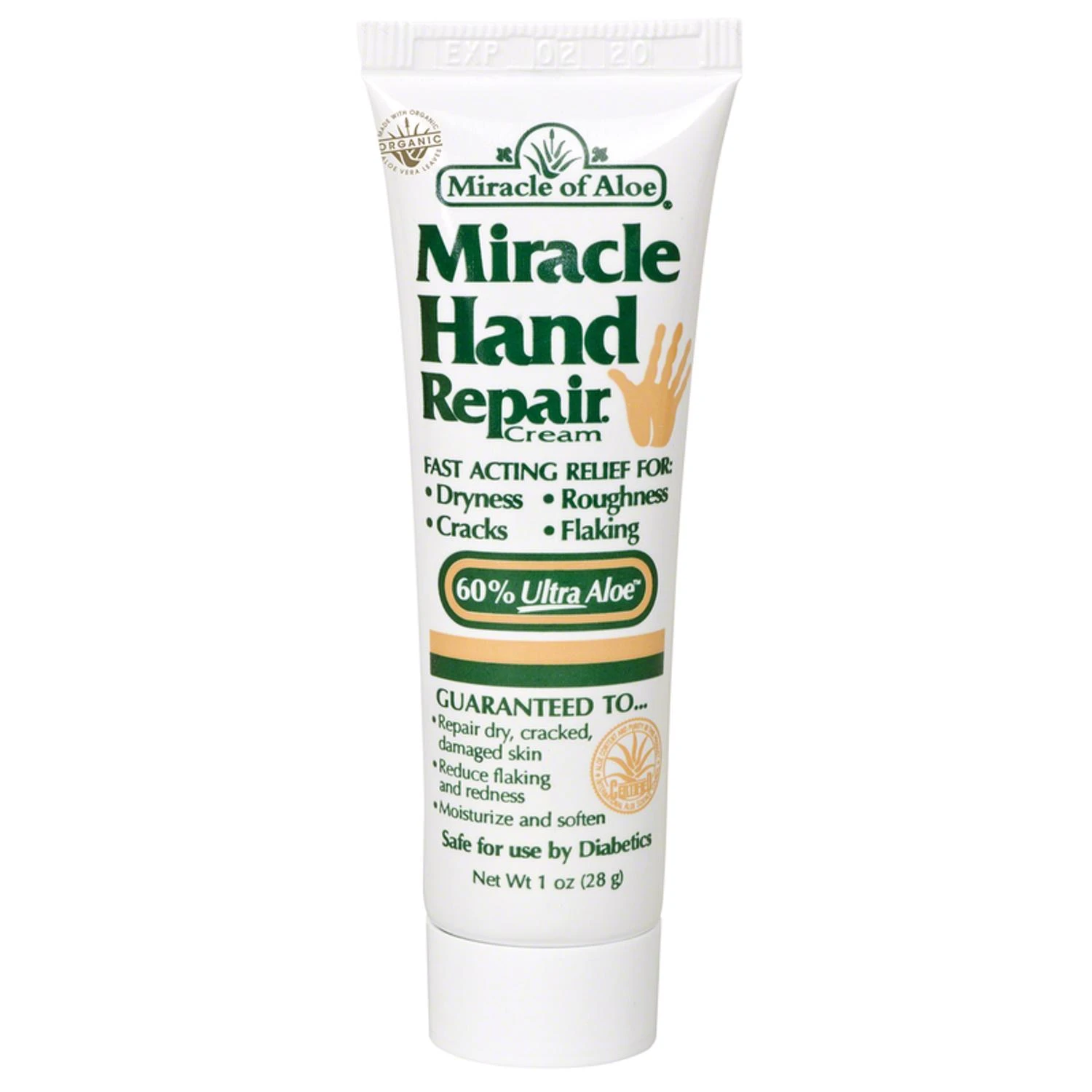 Hand Repair Cream, 60% Aloe, 1-oz.