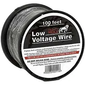 Electric Fence Wire 16 Gauge 100 Feet Durable High Conductivity