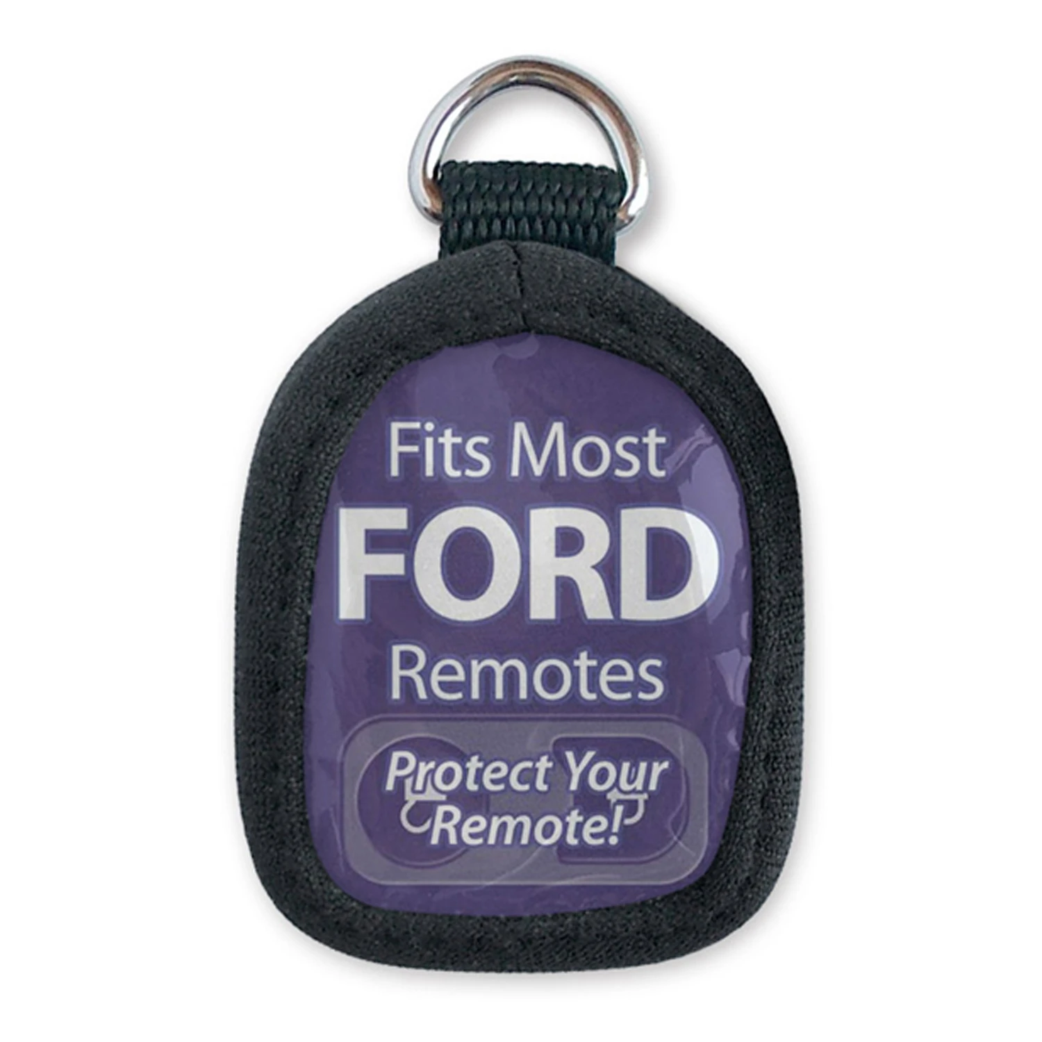 Ford Remote Skin Key Fob Protector - Neoprene And Vinyl Cover