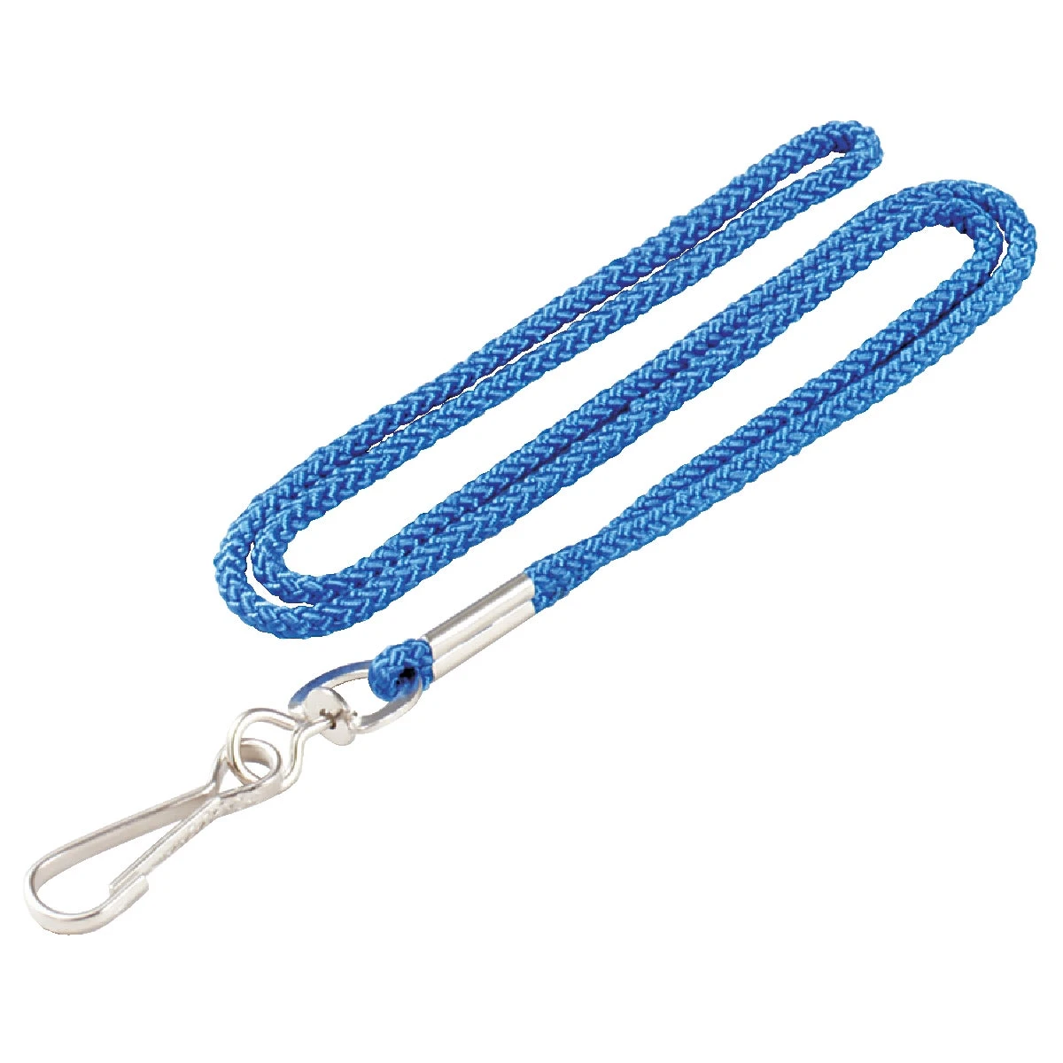 21 Inch Nylon Lanyard Key Ring With Metal Swivel Clip