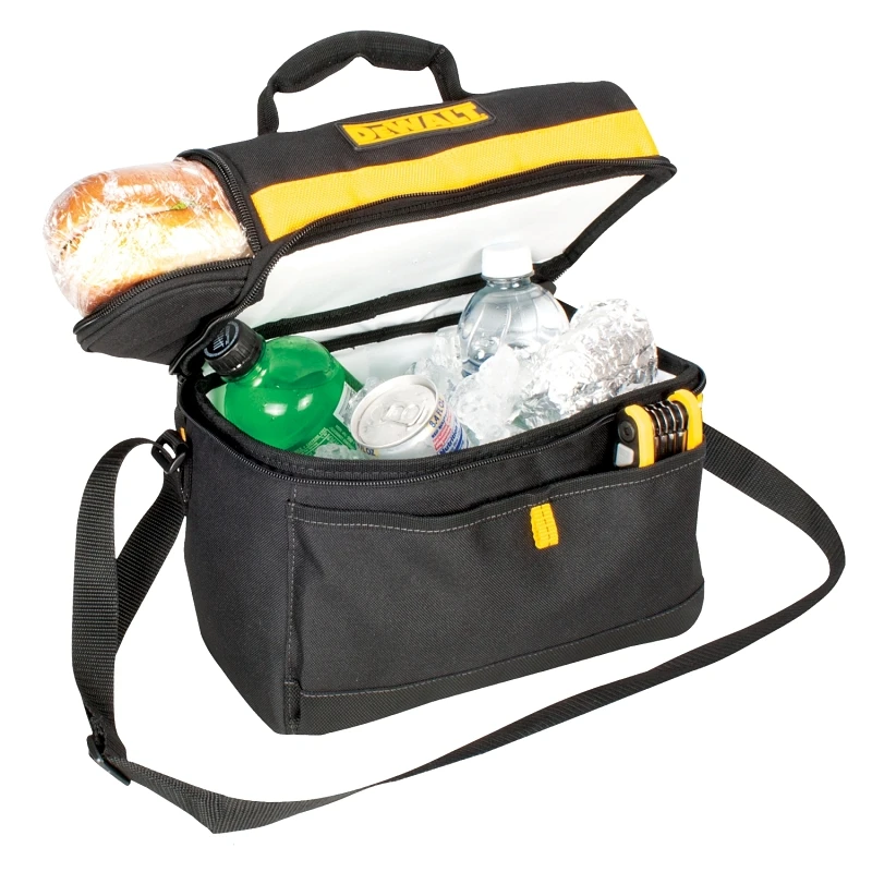 11-inch Cooler Tool Bag With Insulated Compartments And Adjustable Strap
