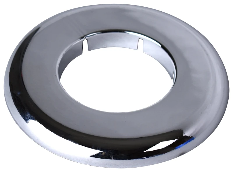 Chrome Plated Floor & Ceiling Plate Flange For 1-1/2-inch Iron Pipe