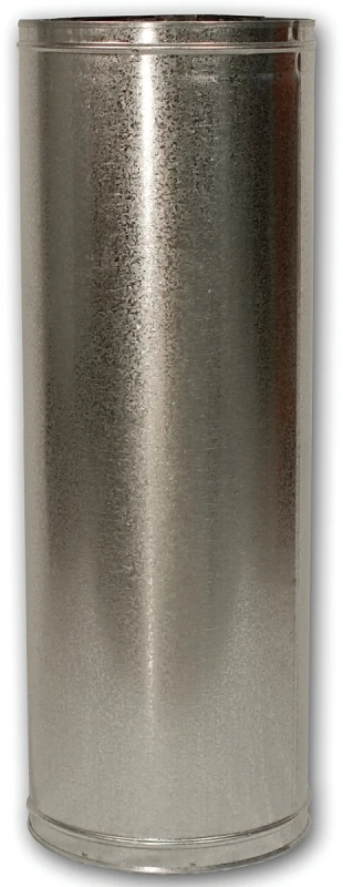 Ihp 36 In. X 8 In. Fireplace Pipe & Firestop - Stainless Steel & Galvanized