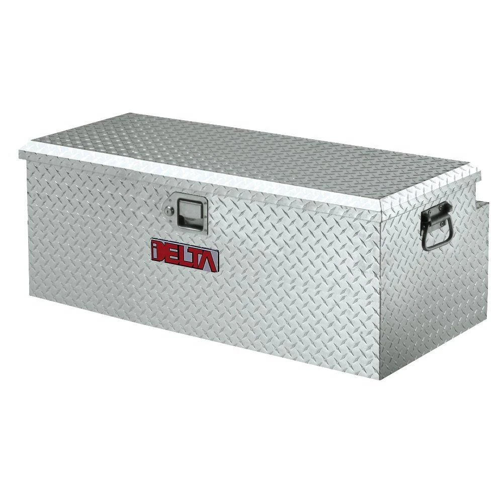 37 Inch Aluminum Truck Storage Chest with Heavy-Duty Construction