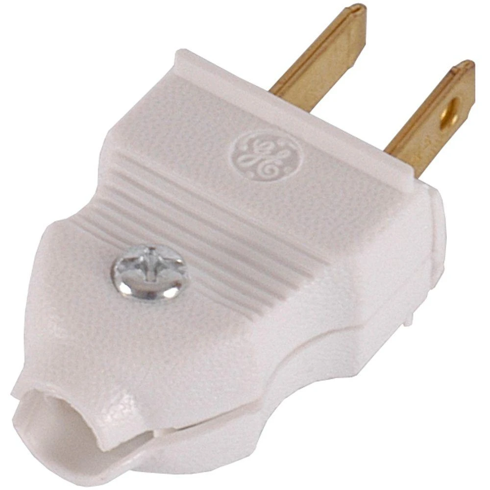 Dead Front Attachment Plugs, White, 2-Pk.