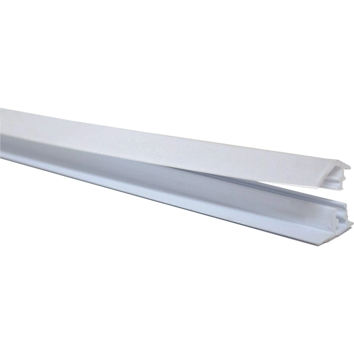 3/4 In. X 60 In. White Plastic Snap Lock Molding Strip For Storm Windows