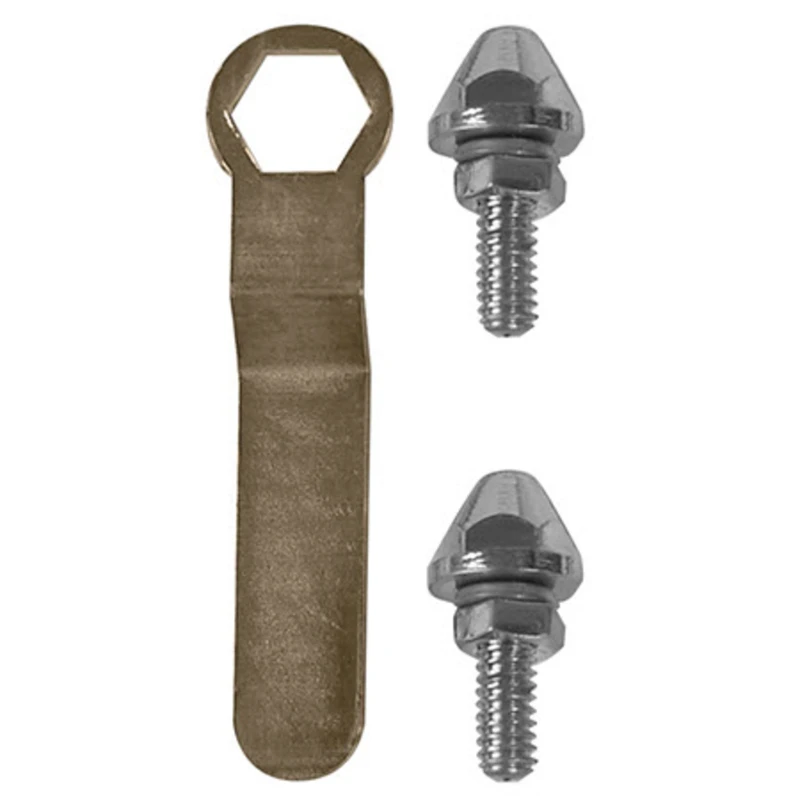 Stainless Steel Anti-theft License Plate Fasteners With Tool