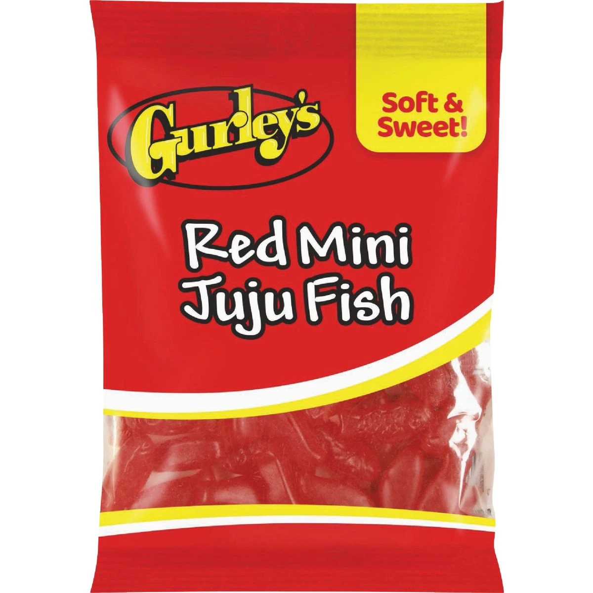 4 Oz. Red Mini Juju Fish - Cherry Flavor Candy