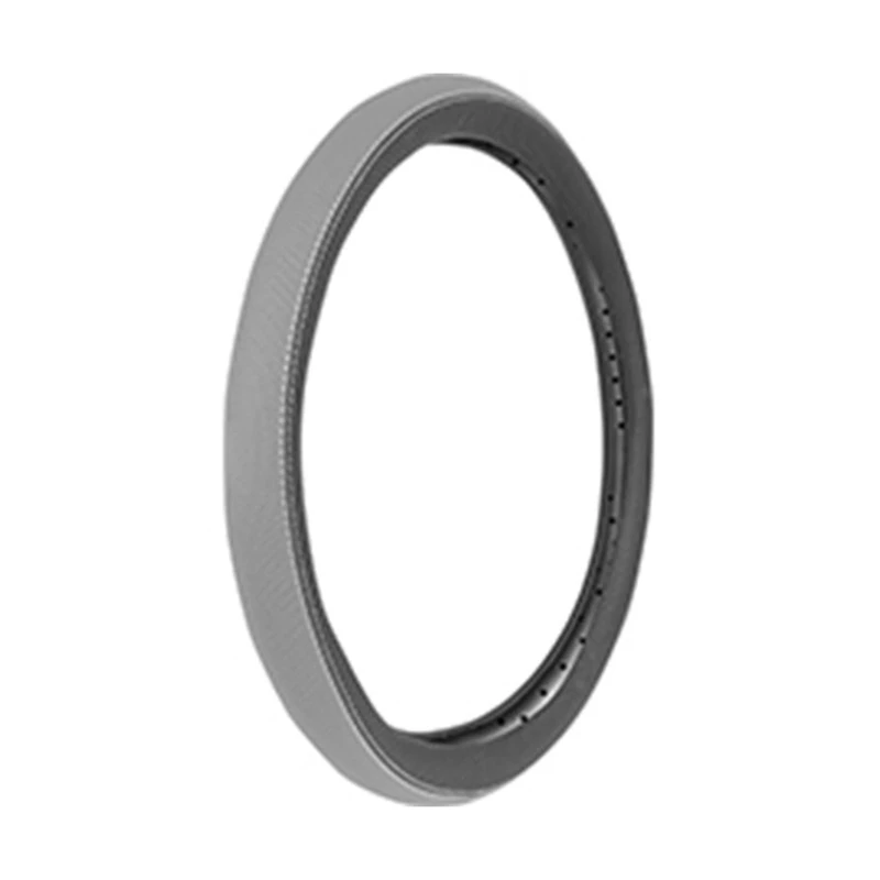 Steering Wheel Cover With Sport Grip, Black/Grey, One Size