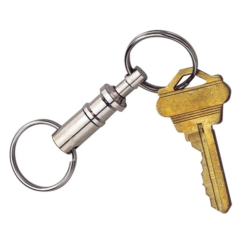 Easy-Split Key Holder for Organizing and Separating Keys