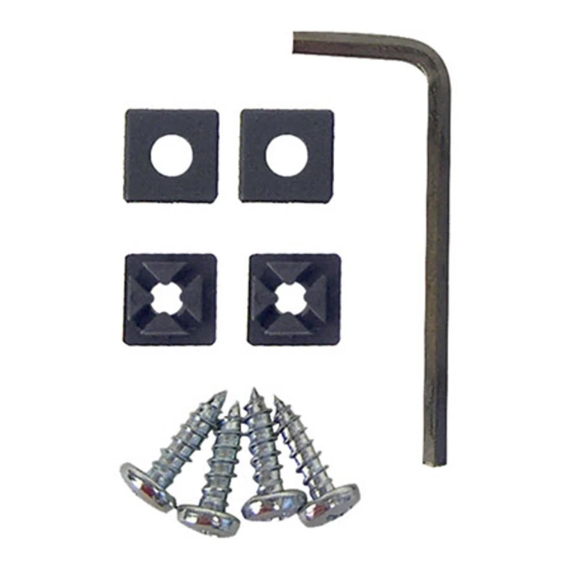Stainless Steel Anti-theft License Plate Fasteners With Allen Wrench