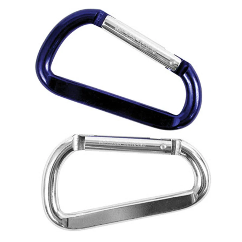 Carabineer Oversized Key Ring, 3-1/8 In., 2-Pk.