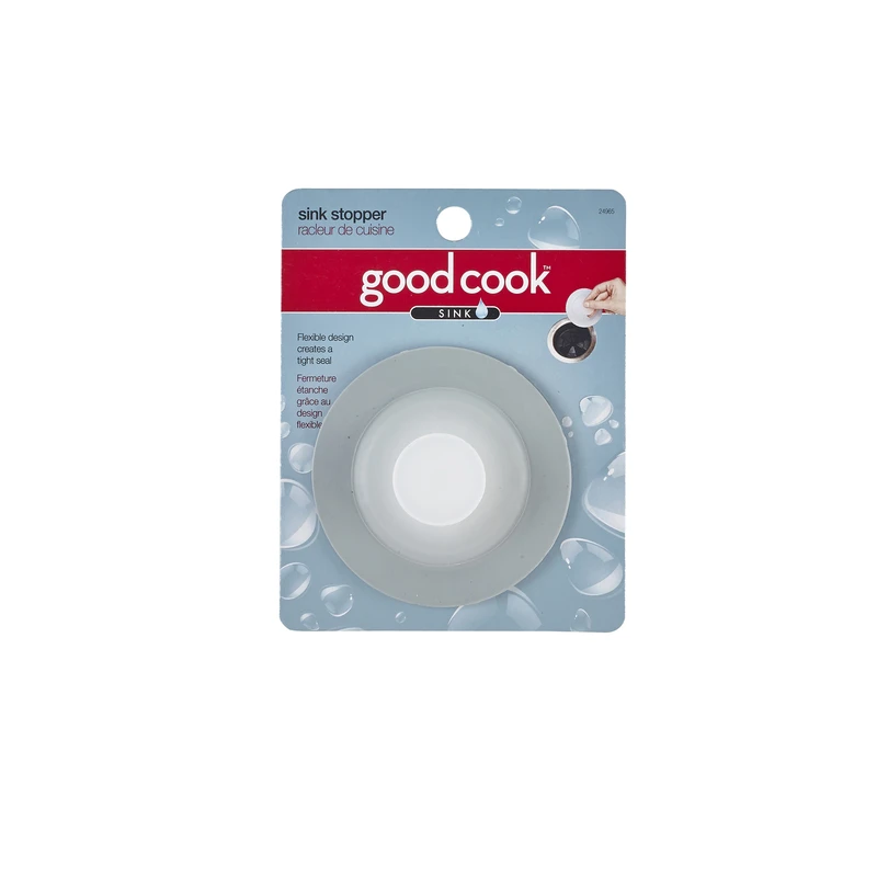 Rubber Sink Stopper - Fits All Sink Sizes, Model 24965