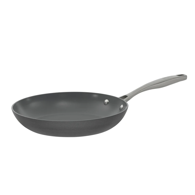 Ceramic Pro Non-Stick Saute Pan, Aluminum, Gray, 10 Inch Diameter