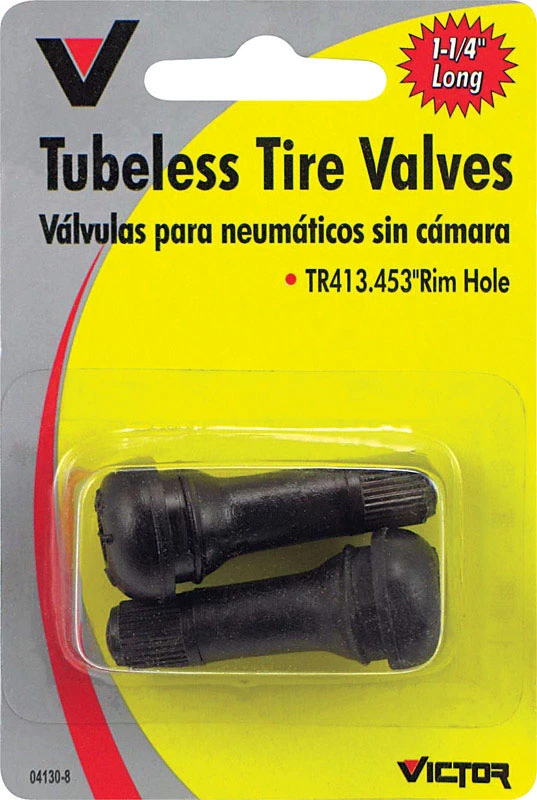 Tubeless Tire Valve, TR413, 2-Ct.