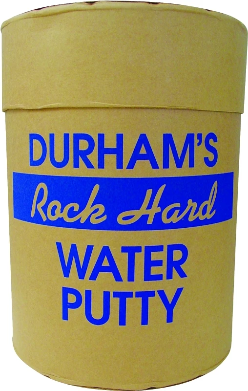 Durham's Rock Hard 25 Lb. Drum Powder Water Putty For Repairs And Molding