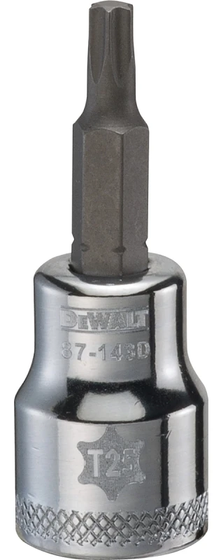 T25 Star Torx Socket with 3/8 Inch Drive