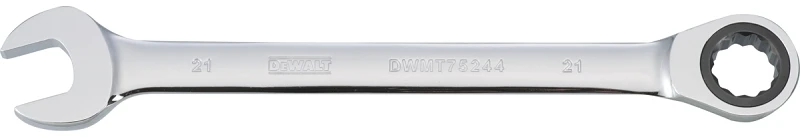Long-Panel Metric Ratcheting Combination Wrench 21 Millimeter