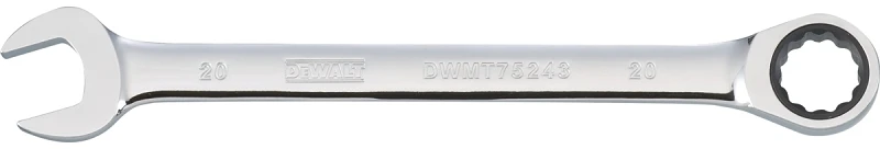 Metric Ratcheting Combination Wrench Long Handle 20 Millimeter