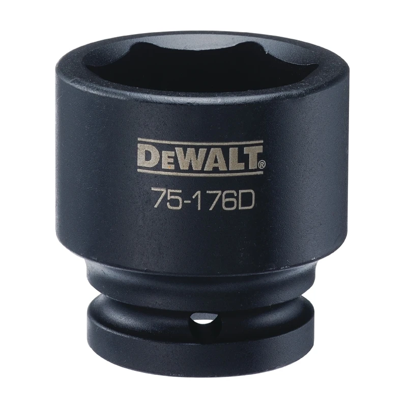 38 Millimeter Metric Impact Socket, 6-Point, 3/4 Inch Drive