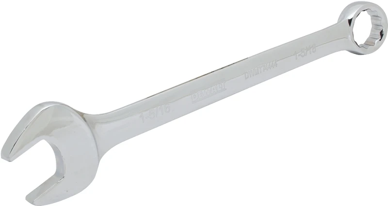 Combination Wrench 1 and 5 Sixteenths Inch Size Durable Steel Construction