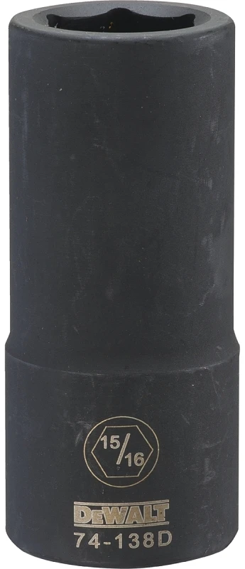 15/16 Inch SAE Deep Impact Socket, 6-Point, 3/4 Inch Drive