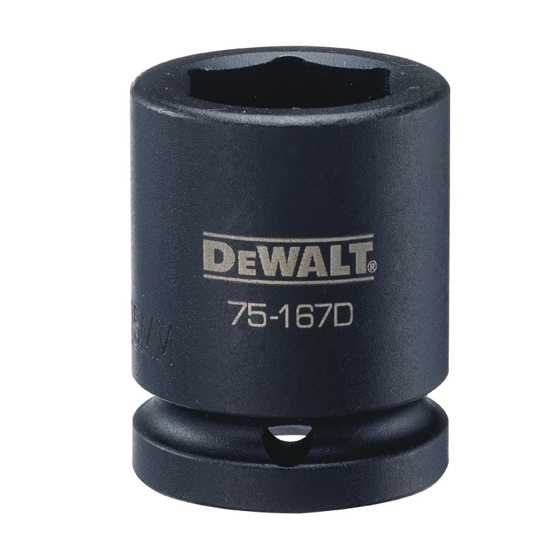 Metric Impact Socket, 6-point, 3/4 In. Drive, 25mm With Lifetime Warranty