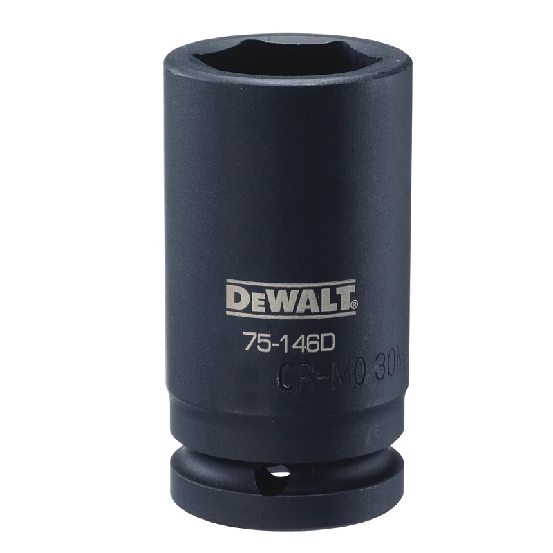 Metric Deep Impact Socket, 6-Point, 3/4 Inch Drive, 30 Millimeter