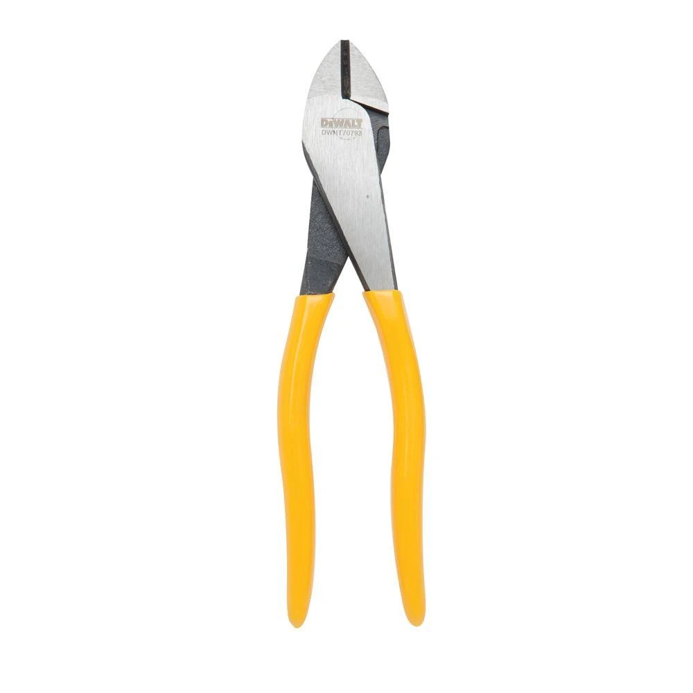 7 Inch Diagonal Cutting Pliers with Precision Ground Jaws for Electrical and General Use