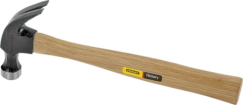 13 Oz. Smooth-face Curved Claw Hammer With Hickory Handle - Model 51-713