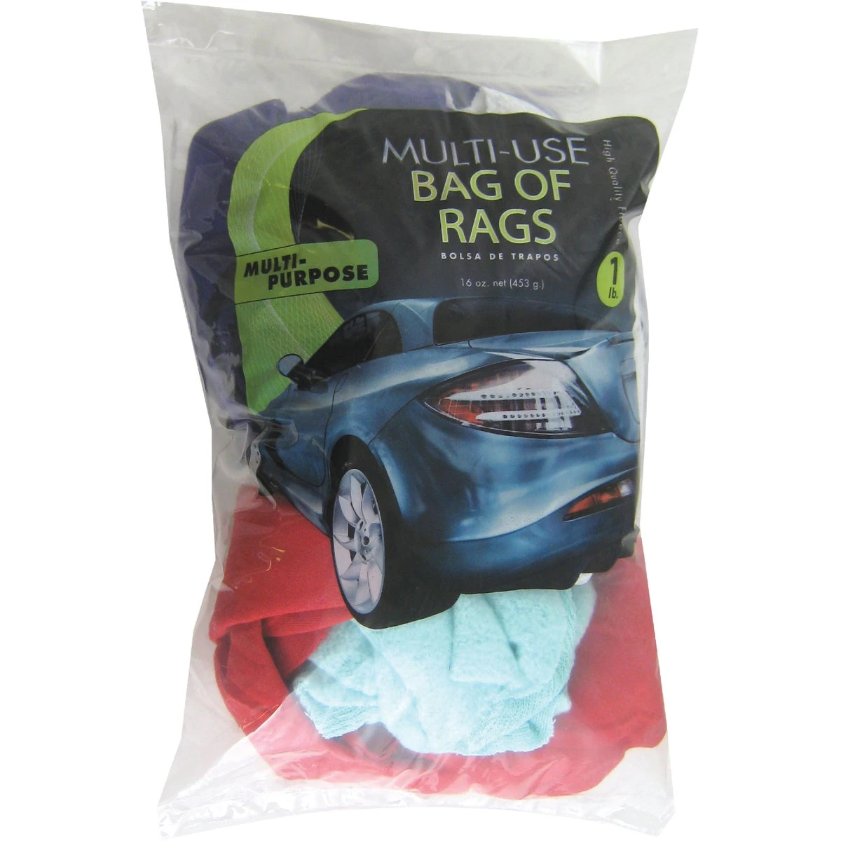 Viking Multi-Use Bag of Rags – 1 Pound Assorted Cleaning Cloths