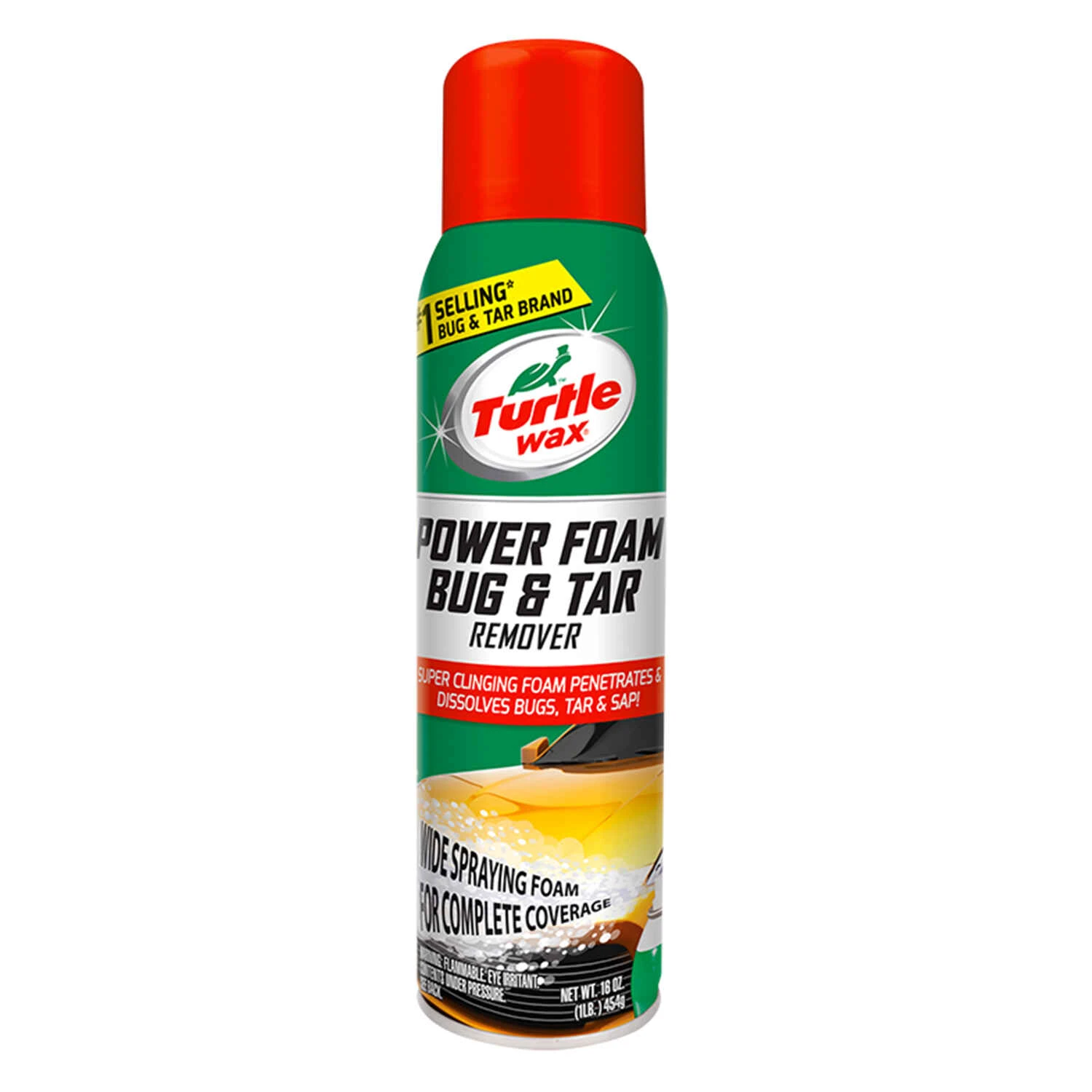 Power Foam Bug/Tar Remover, 16-oz.