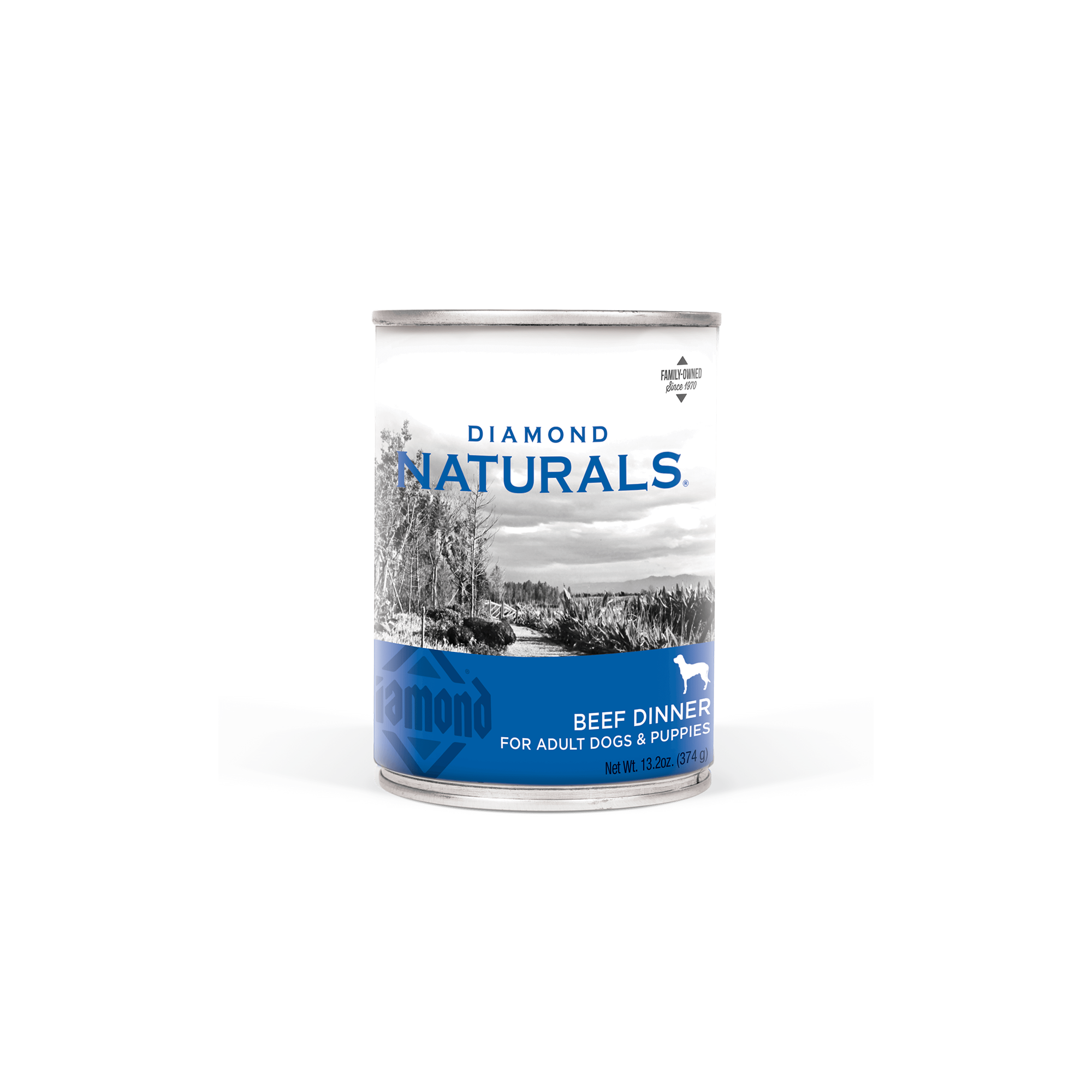 Naturals Lamb Dinner Dog Food, 13.2 Ounce Can - Diamond Brand