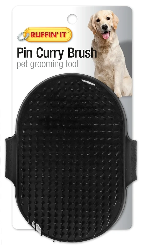 Plastic Palm Grooming Brush For Dogs And Cats
