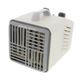 Power Zone Fan Heater, Gray, 750/1500-watt, Model Cz707