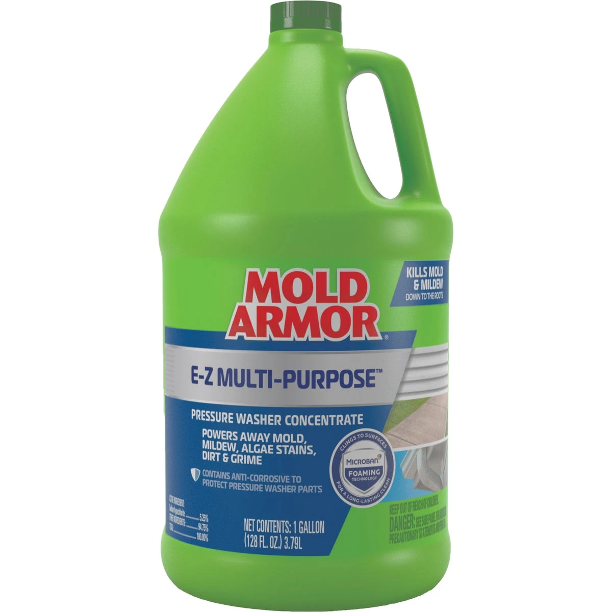 1 Gallon E-z Multi-purpose Pressure Washer Concentrate With Microban