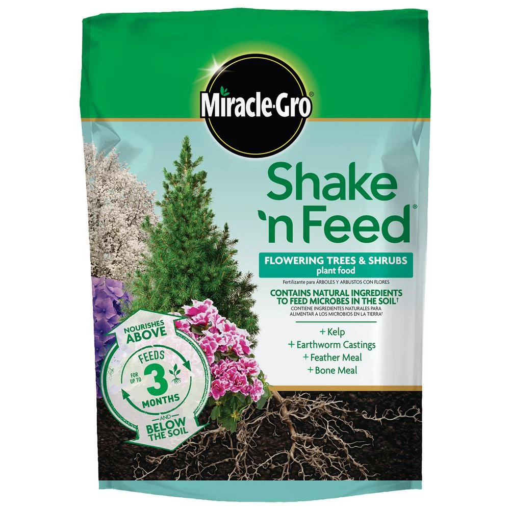 Shake 'n Feed Flowering Trees And Shrubs Plant Food, 8 Lbs.