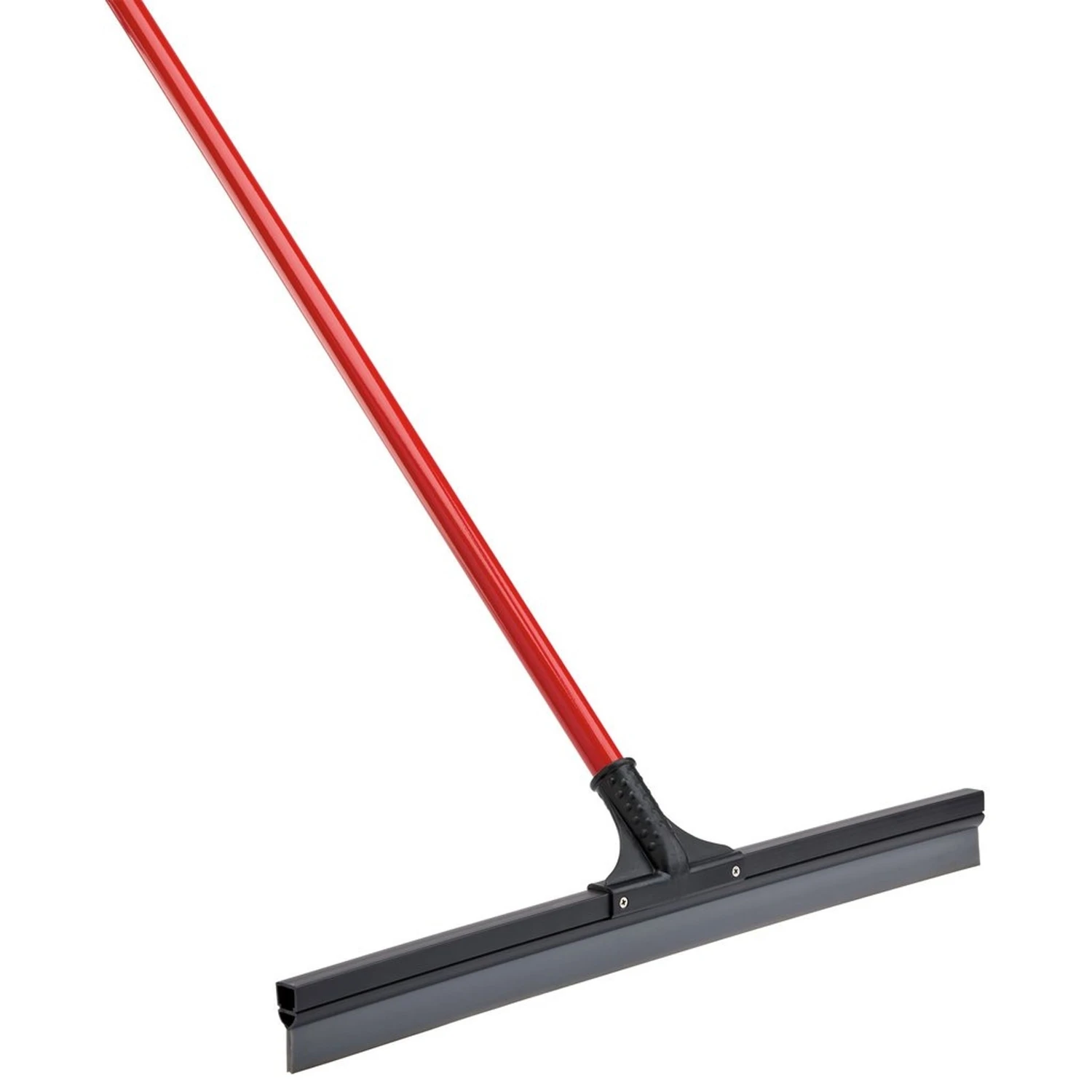 24 In. Straight Rubber Floor Squeegee With Steel Handle