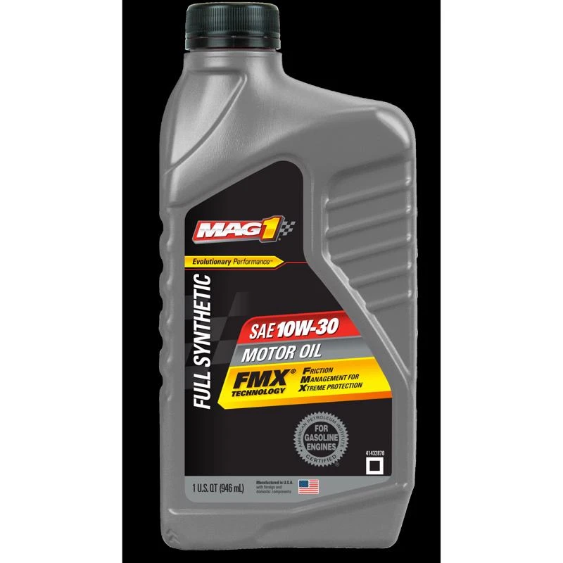 Full Synthetic Motor Oil, 10W-30, 1 Qt.
