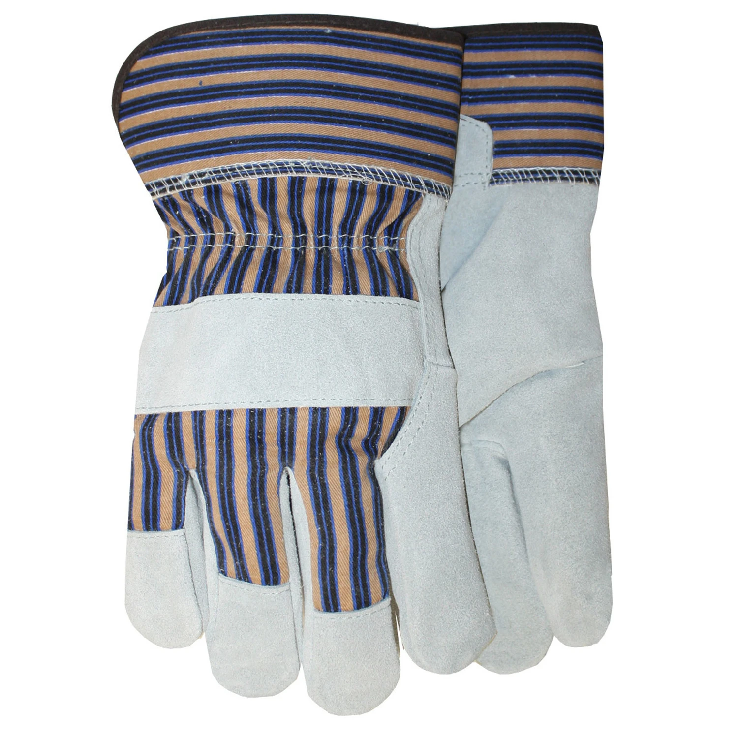 One Size Fits All Cotton Multicolored Work Gloves