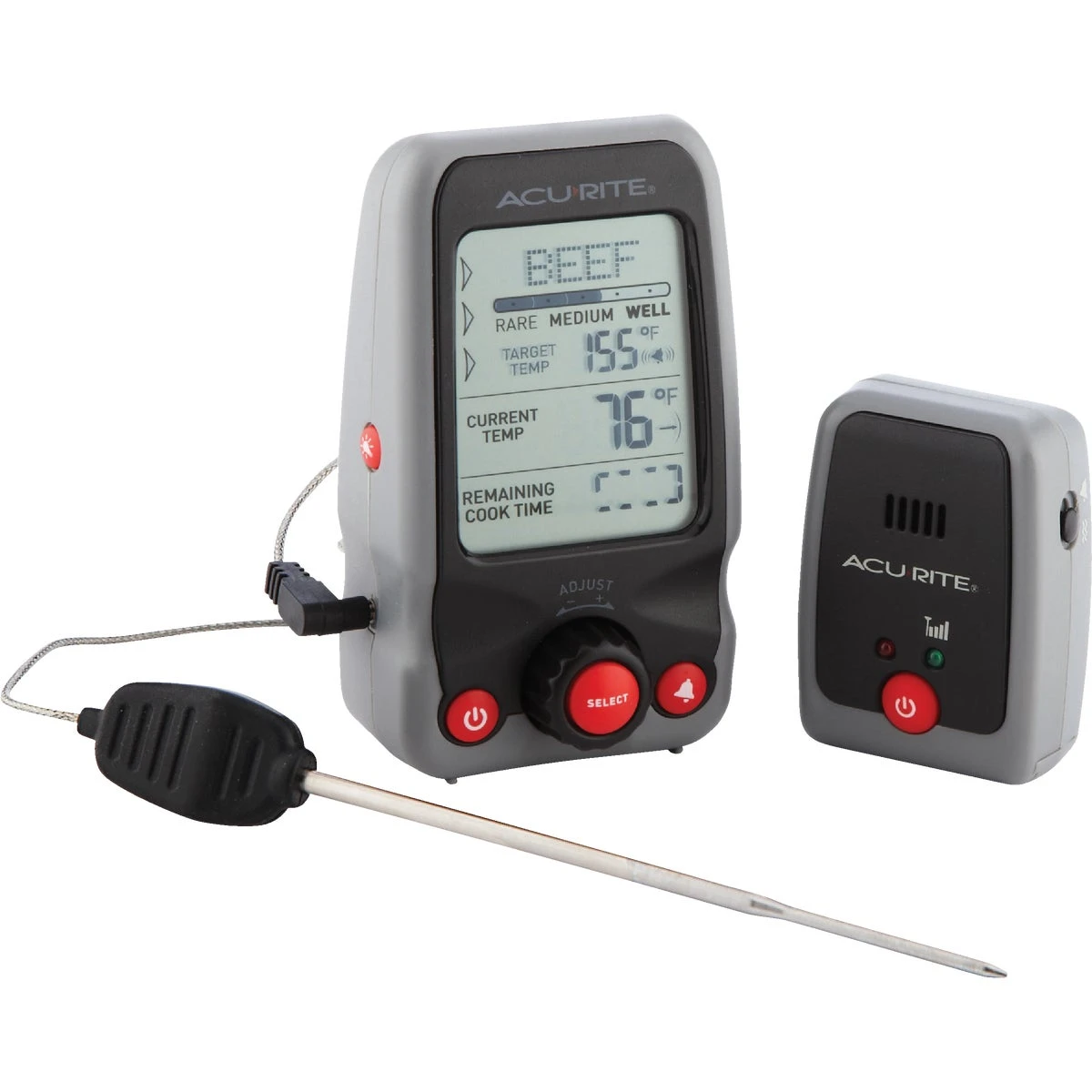 Acu-rite Digital Probe Cooking Kitchen Thermometer With Pager - Model 00278a2