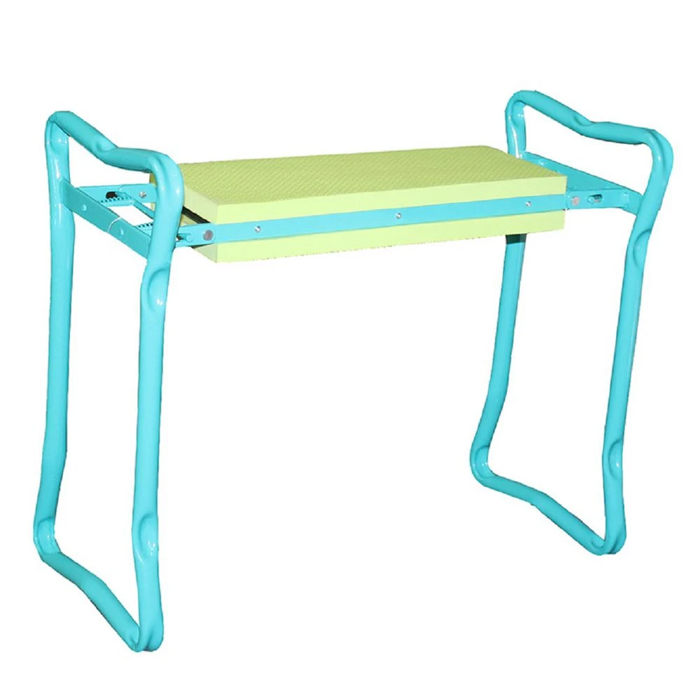 Garden Kneeling Bench with Padded Foam Cushion and Sturdy Steel Frame for Comfortable Gardening