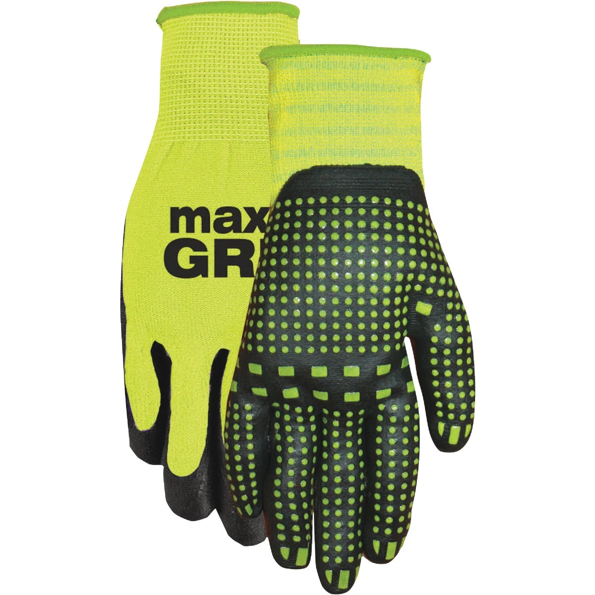 HI-VIS MAX GRIP S/M GLOVE