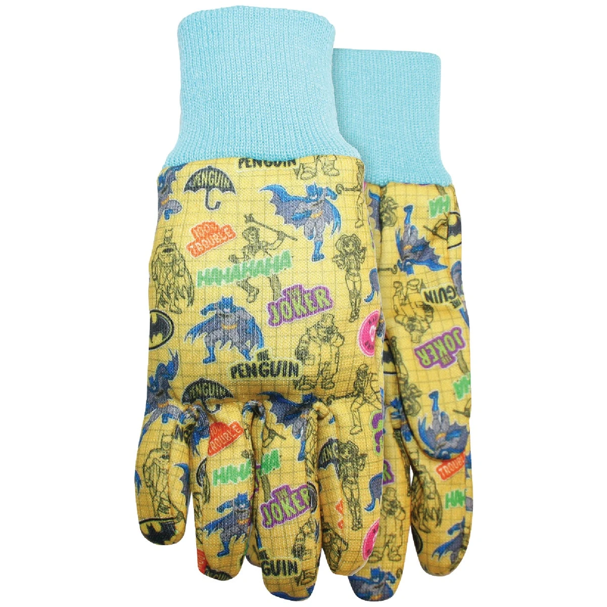 Warner Brothers Batman Toddler Jersey Garden Gloves - Size Toddler, Black